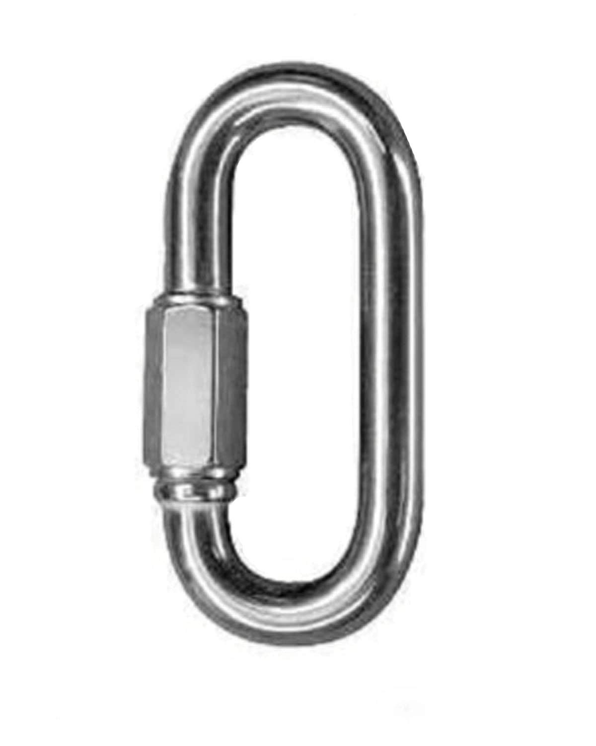 Amazon.com: D Shape Locking Carabiner - Zinc Plated Quick